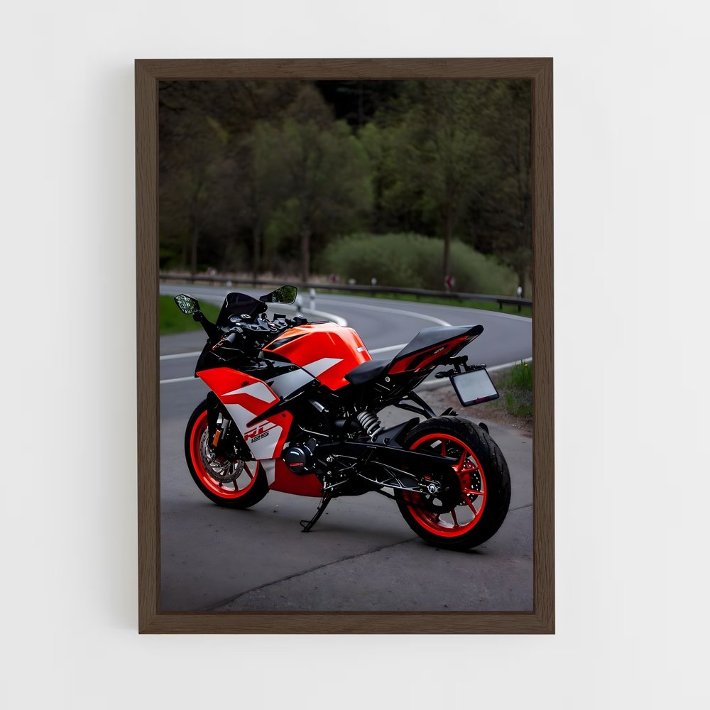 Poster Route du Rugissement – affiche KTM Moto (vue 5)